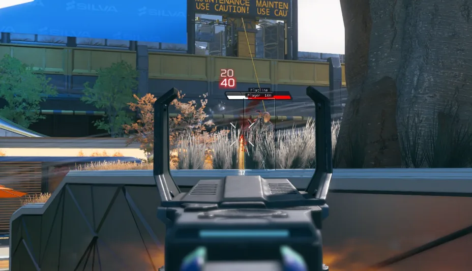 Apex Legends Aimbot and Flatline ESP screenshot with tracking line after loader inject succeeds on PC